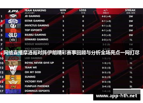 网络直播摩洛哥对阵伊朗精彩赛事回顾与分析全场亮点一网打尽
